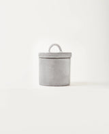 Bianco Assisi canister, large size with lid