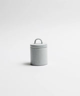 Dove Grey Assisi salt cellar canister