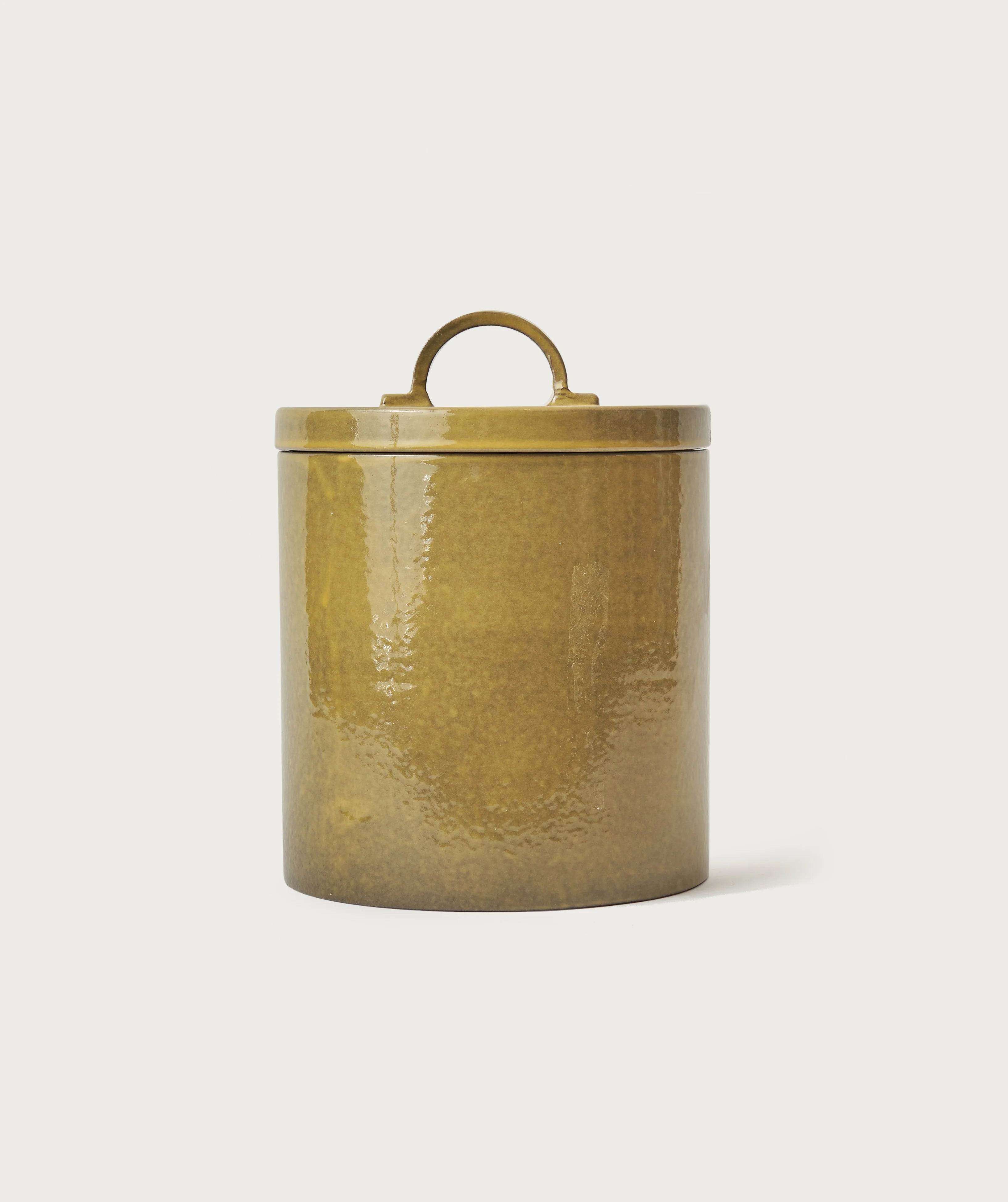Ocra Assisi canister, medium size with lid