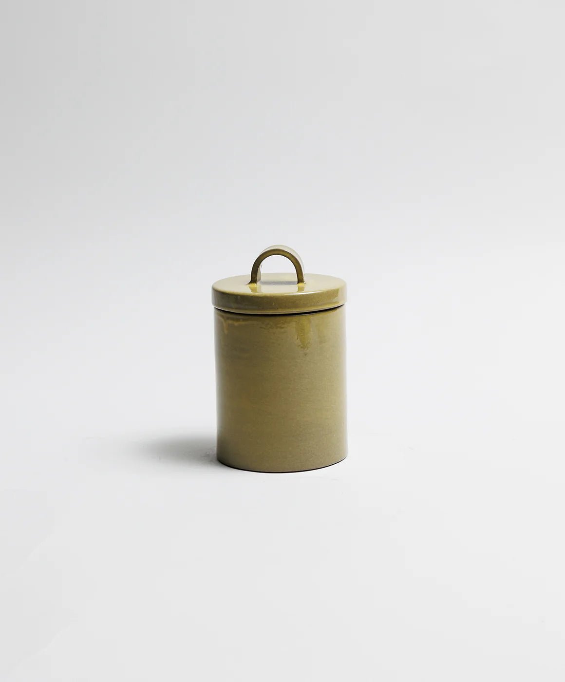 Ocra Assisi canister, small size with lid