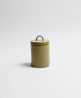 Ocra Assisi canister, small size with lid