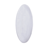 Assisi Oval Platter in Bianco, handcrafted Italian ceramic serving platter