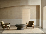 Armadillo Mojave Rug in Cashew, detail of the jute weave and texture