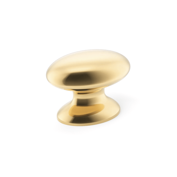 Bakes Cabinet Knob in Polished Brass Unlacquered