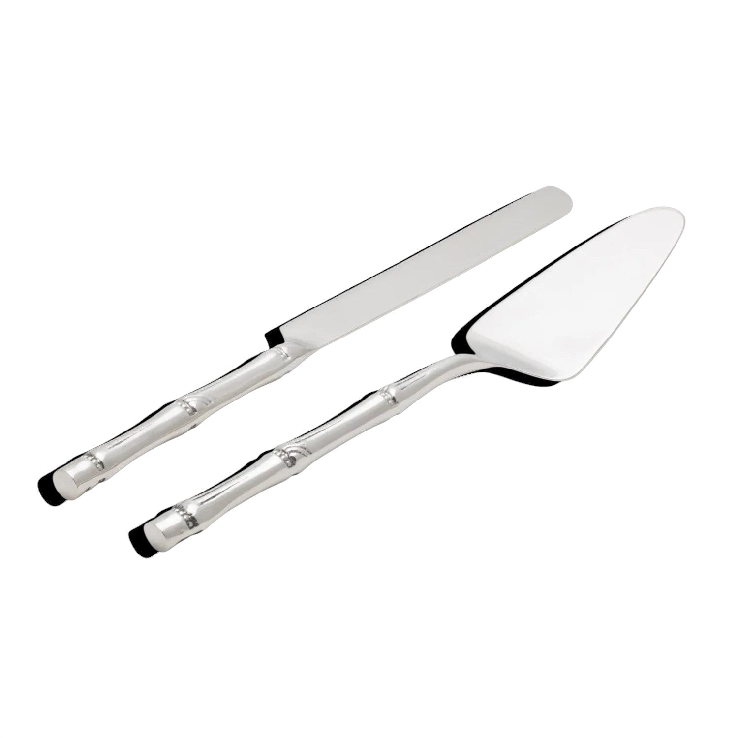 Liliana Polished Silver Cake Server