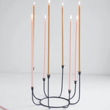 Beeswax Long Stem Candles - Ochre