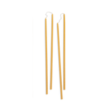 Beeswax Long Stem Candles - Ochre