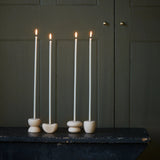 Beeswax Long Stem Candles - Salt
