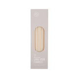 Beeswax Long Stem Candles - Salt