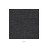 Calimia Home Bennett Bed fabric swatch in Zinc, a dark charcoal grey Belgian linen with a textured weave.