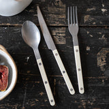 Sabre Paris Bistrot Flatware in Ivory – place setting