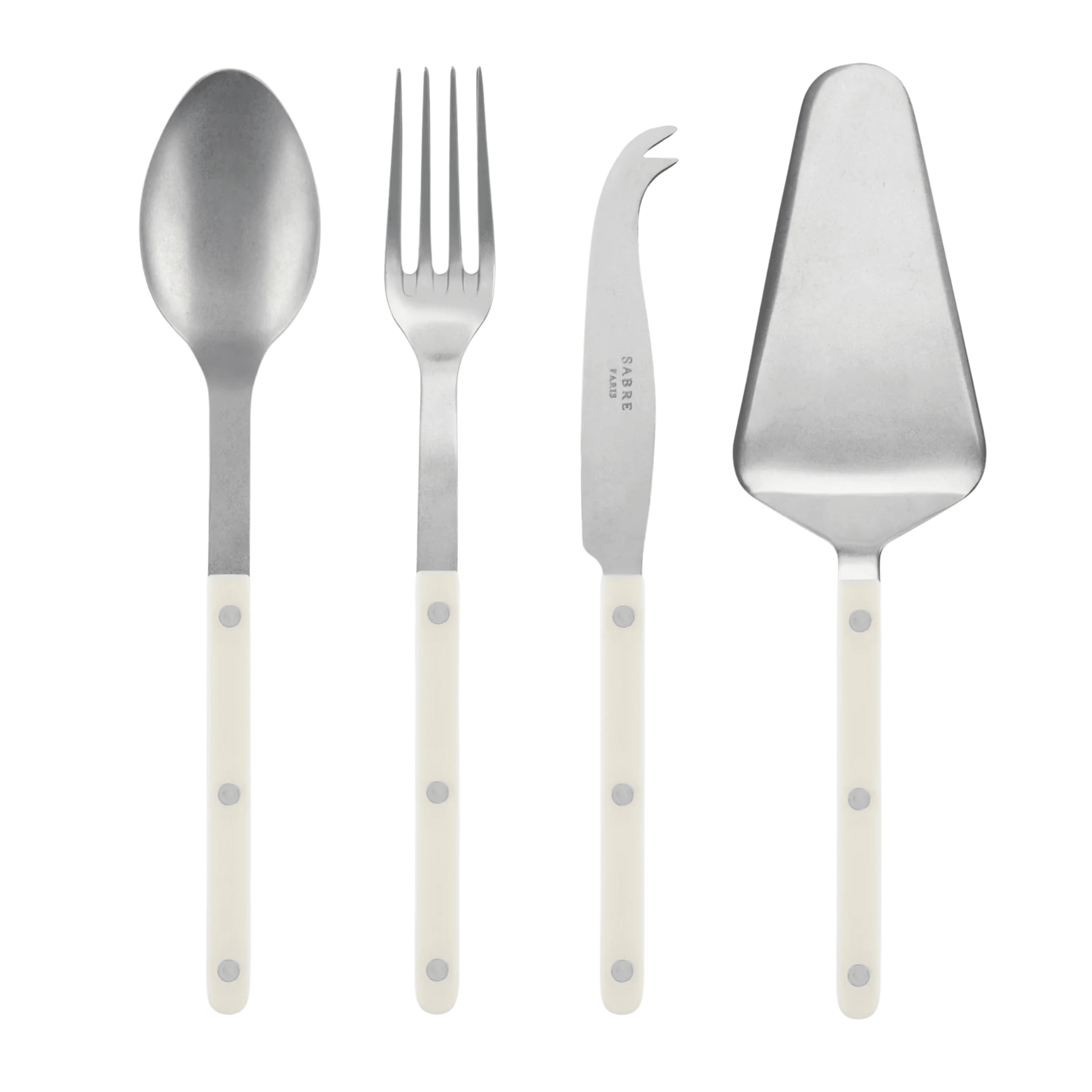 Bistrot Set of 4 Serving Pieces - Ivory