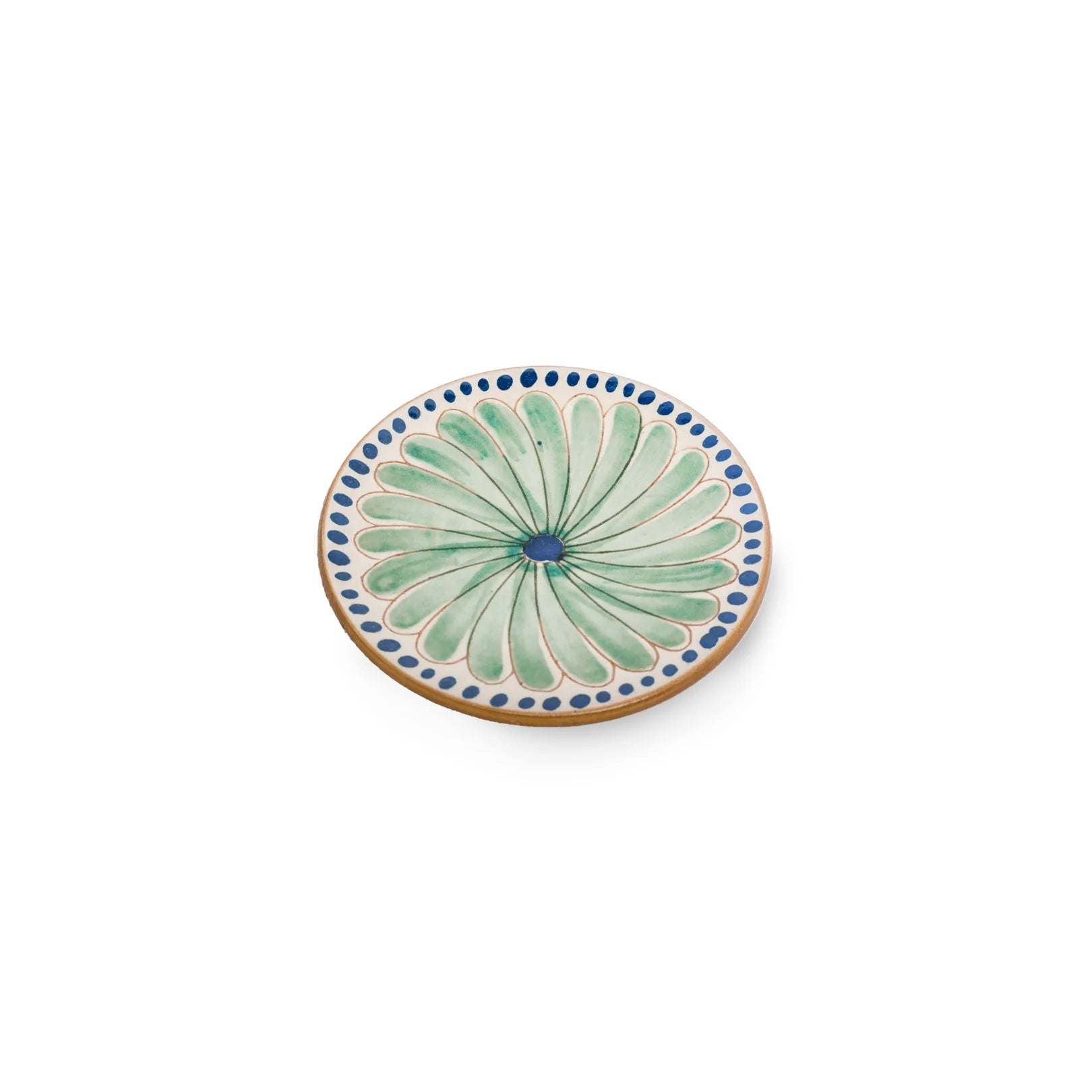 Blue Daisy Small Ceramic Plate