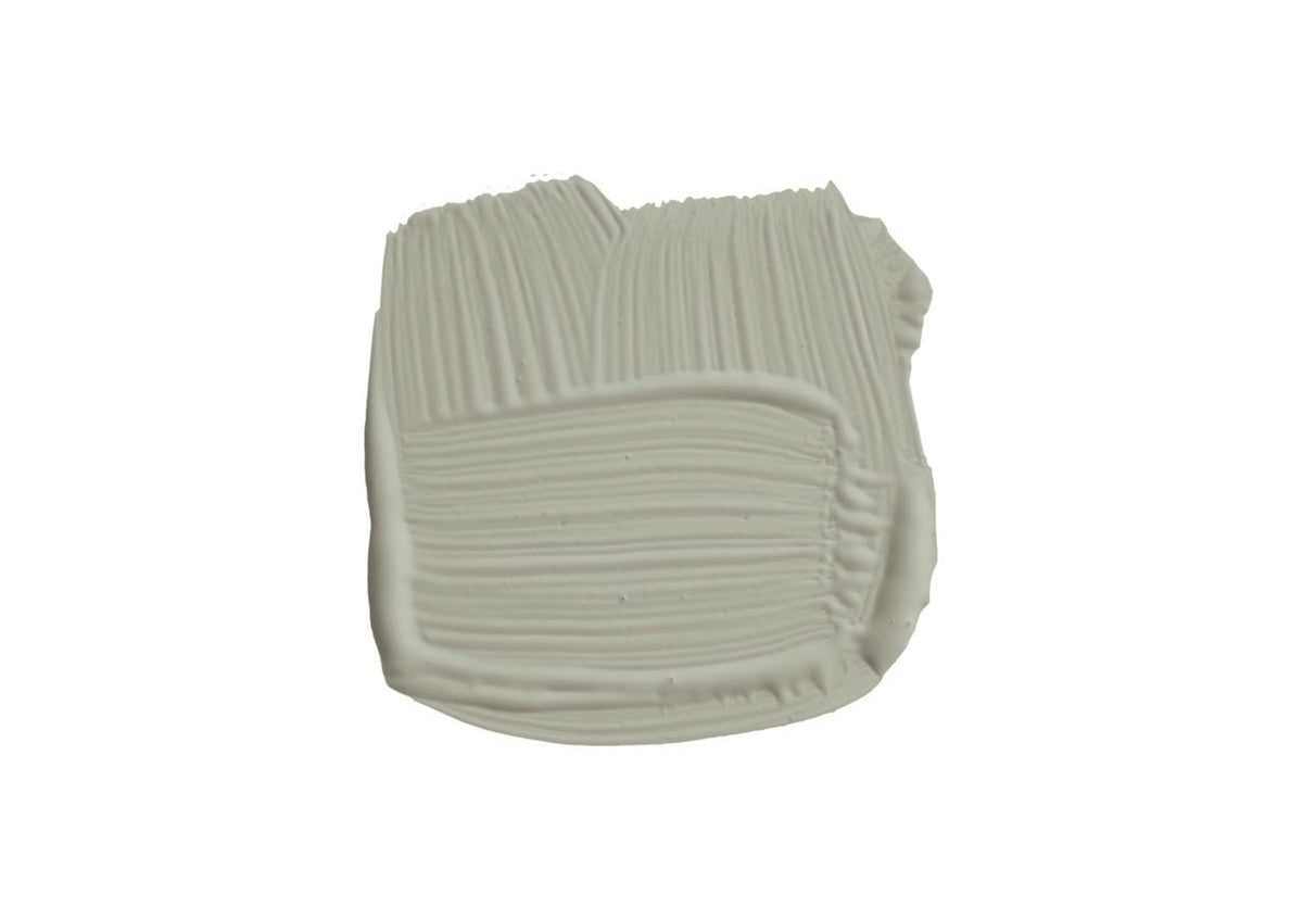 Farrow & Ball Blue Gray No.91 brush-out swatch