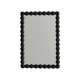 Bobbin Mirror - Ebonized Oak