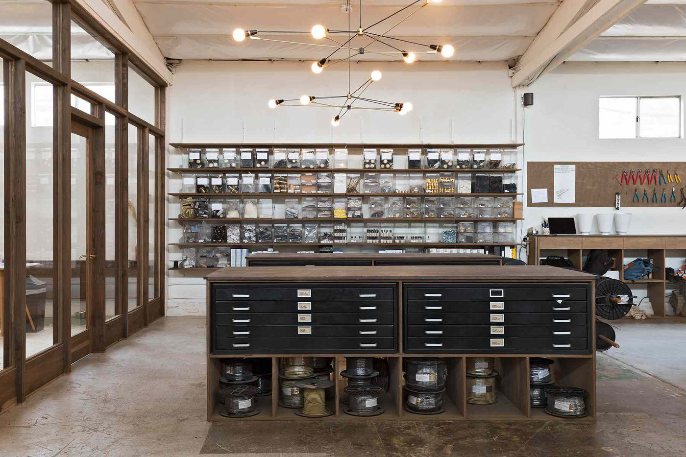 Lighting, made by hand in Los Angeles.
