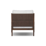 Brewer Outdoor Chair in Alessi Linen – back view