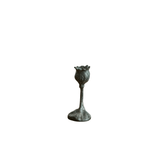 Bronze Poppy Candle Stick
