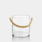 Zodax Byblos glass ice bucket, lifestyle setting
