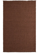 Armadillo Arroyo Rug in Tamarind, additional view 5 of the handwoven felted wool rug