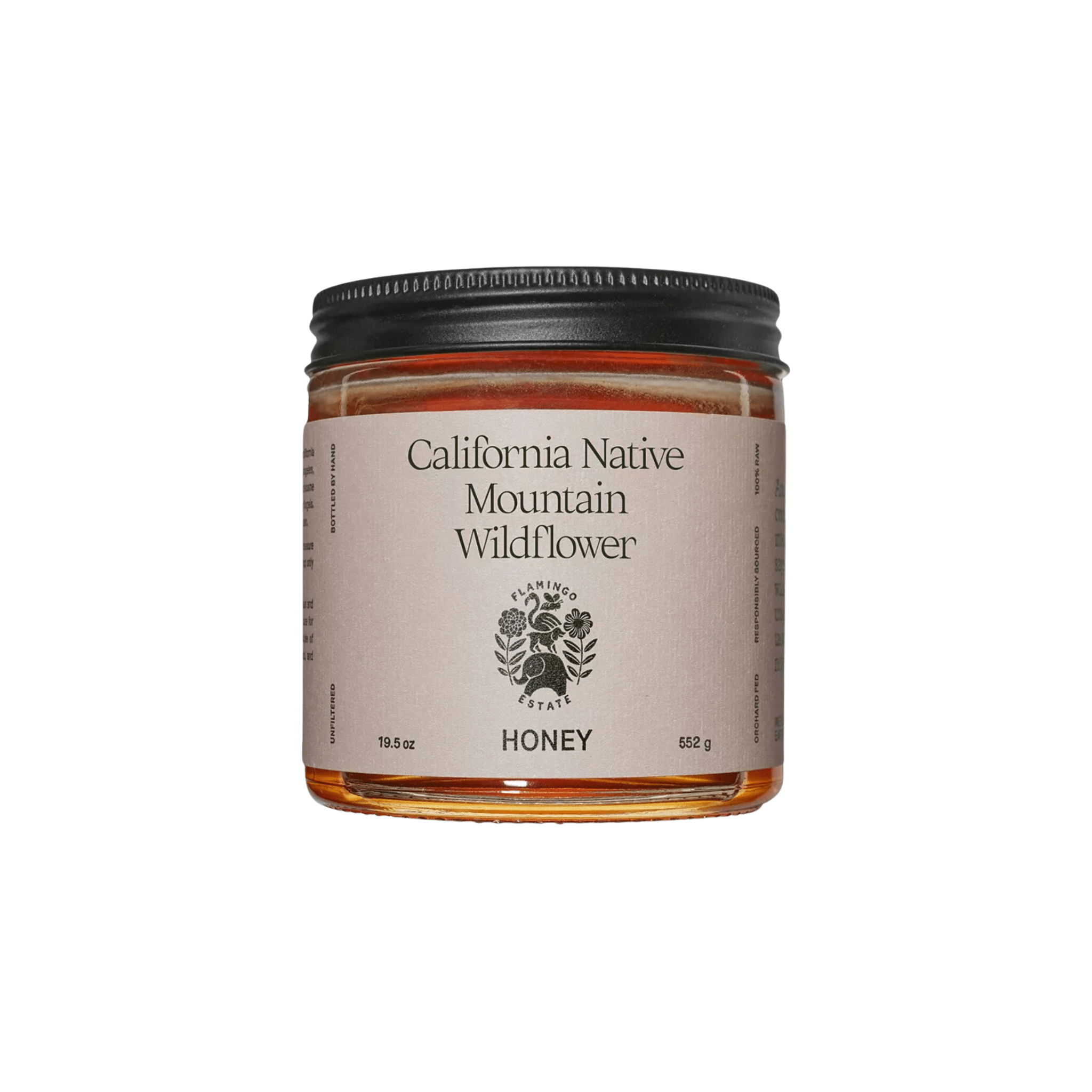 California Native Mountain Wildflower Honey