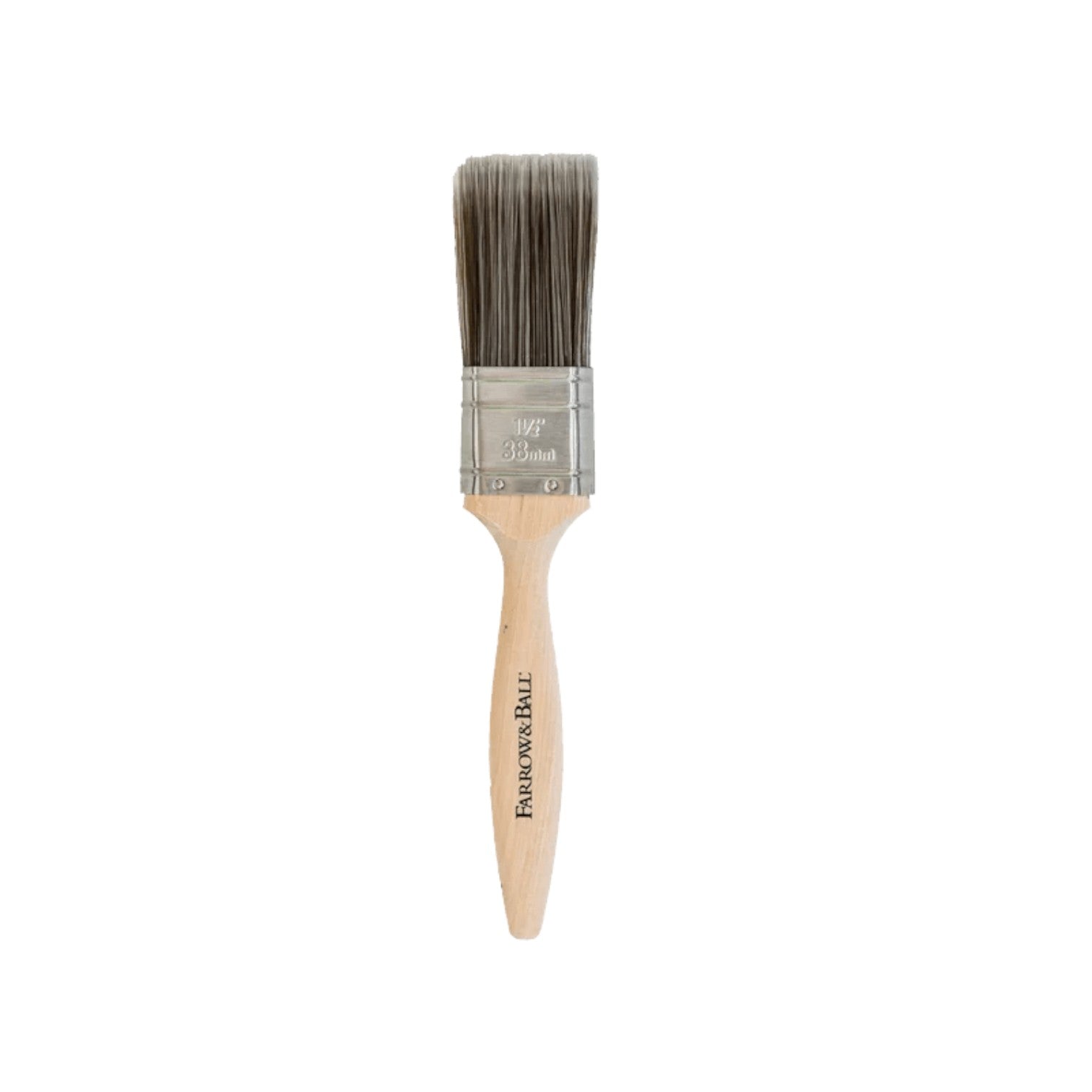Calimia Home Farrow & Ball 38mm paint brush with a wooden handle and synthetic bristles for walls and trim