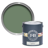 Farrow & Ball Calke Green No.34 paint tin and color swatch