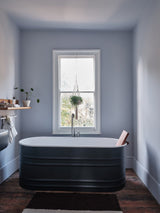 Room painted in Farrow & Ball Calluna No.270