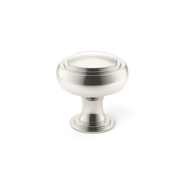Carlton Cabinet Knob in Polished Nickel Plate