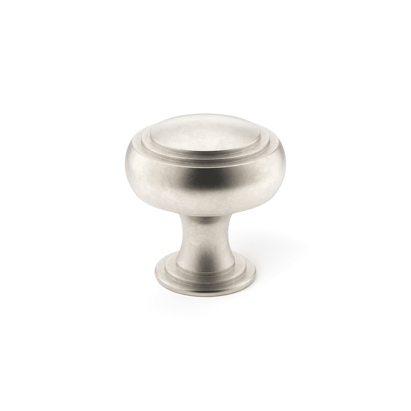 Carlton Cabinet Knob in Aged Nickel