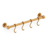 Cotswold Brass Pot Rail & S Hooks