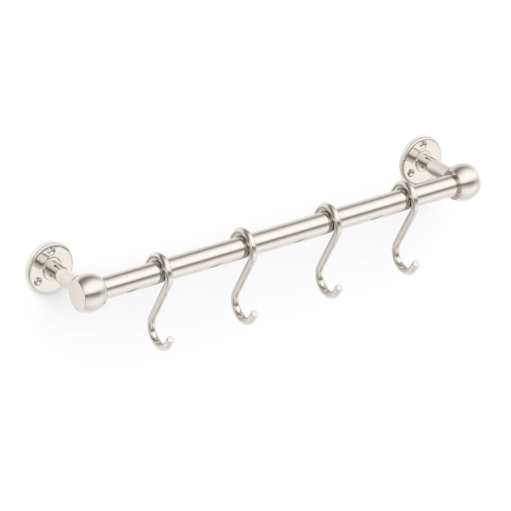 Cotswold Brass Pot Rail & S Hooks
