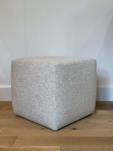 Cube ottoman — alternate angle
