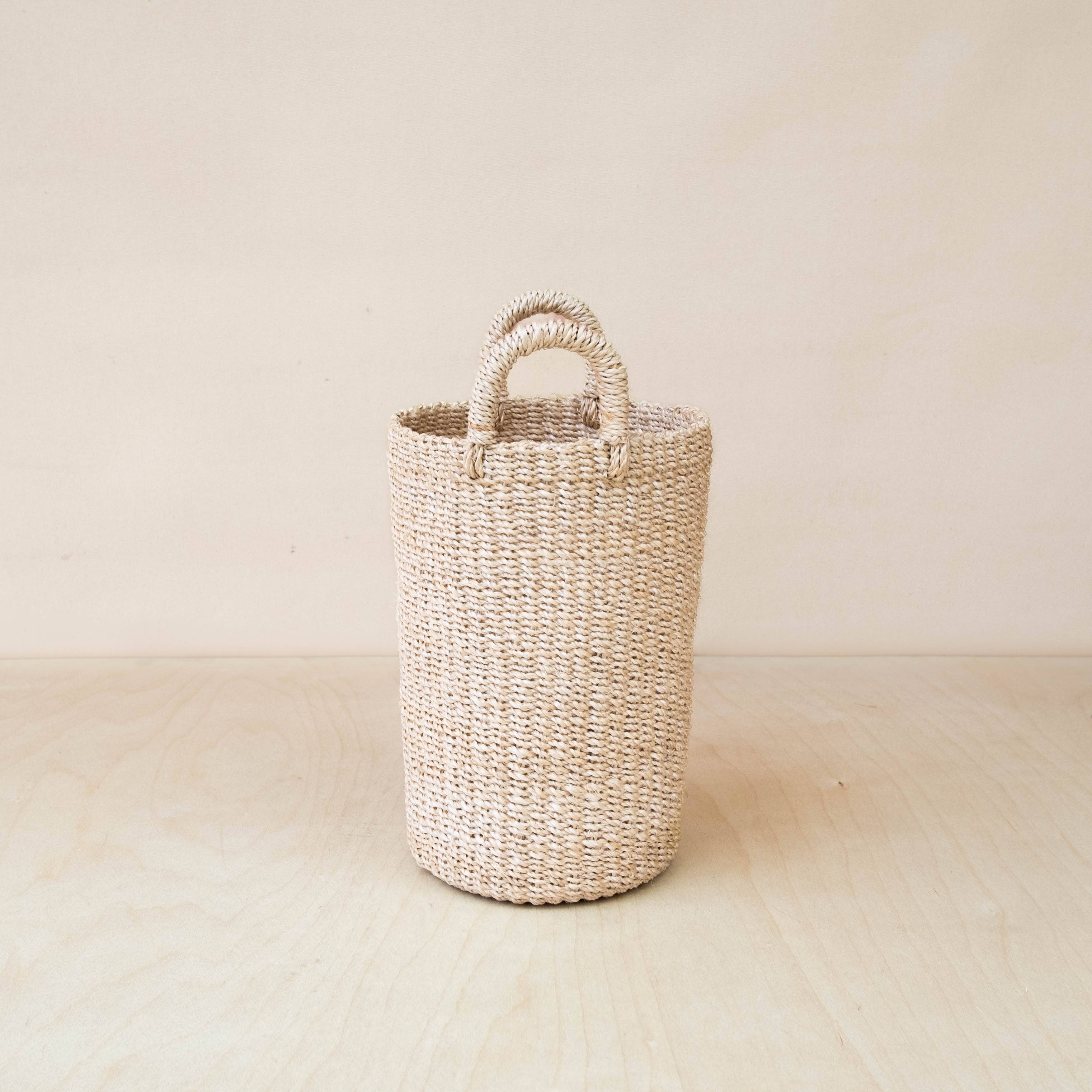 Handwoven Vase Basket - Natural