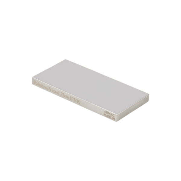 Bromwich Flush Pull in Polished Nickel Plate