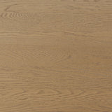 Eastman Dining Table in Light Weathered Oak – base detail