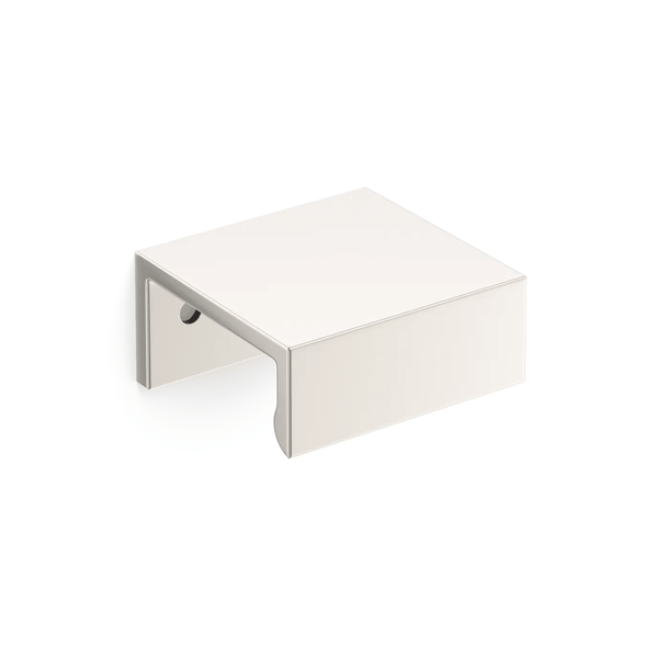 Edgbaston Finger Pull in Polished Nickel Plate