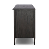 Eloise 6-Drawer Dresser in Smoked Black Mindi – side view