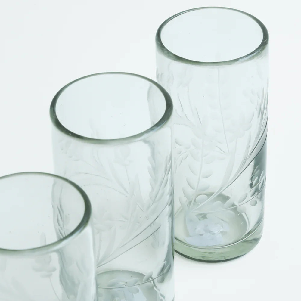 Handmade Etched Glass