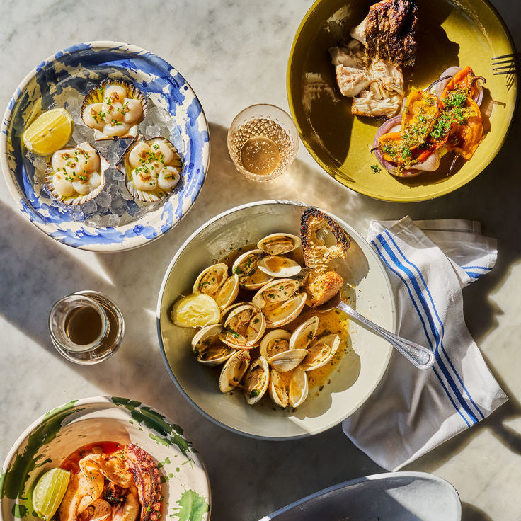 Assisi Shallow Serving Dish - Ocra