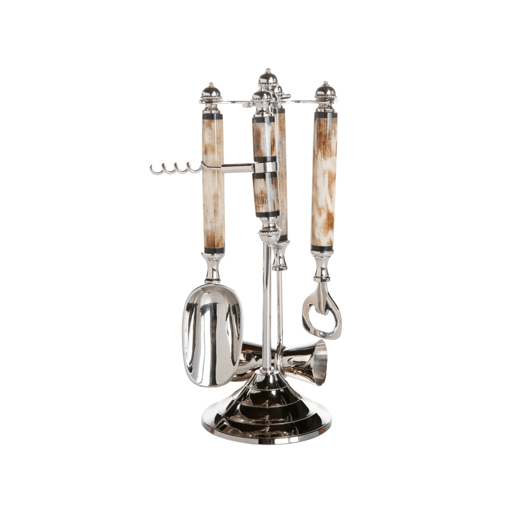 Five piece Bone Handle Bar Set