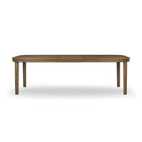 Florent Dining Table in Amber Oak – front view