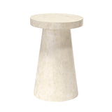 Foley Stone Outdoor Side Table, alternate view