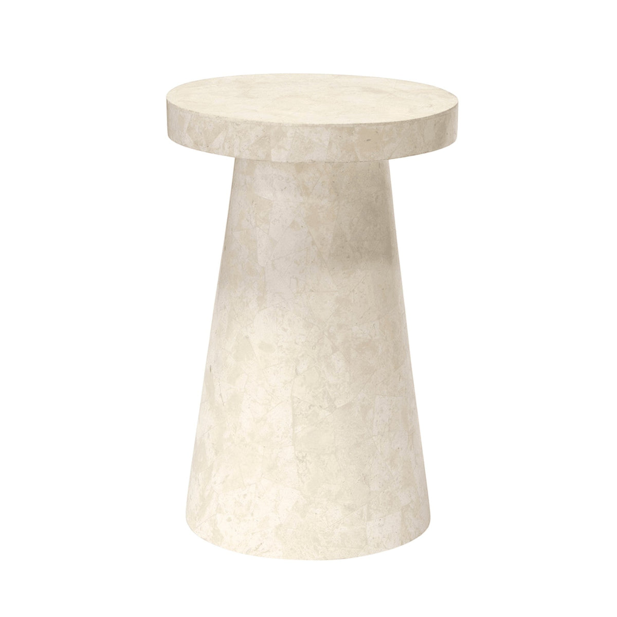 Foley Stone Outdoor Side Table, alternate view