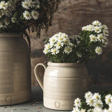 French Country Crock holding kitchen utensils