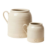 French Country Crock in oat glaze