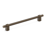 Gaumont Cabinet Pull in Dark Aged Brass by Armac Martin | Calimia Home