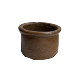 German shoe cream holder xsmall — vintage ceramic bowl on white background