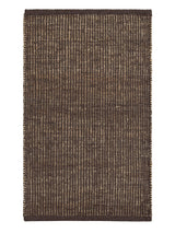 Armadillo Grange Nook Rug in Natural & Bison, a second view of the handwoven wool and jute rug in a styled interior