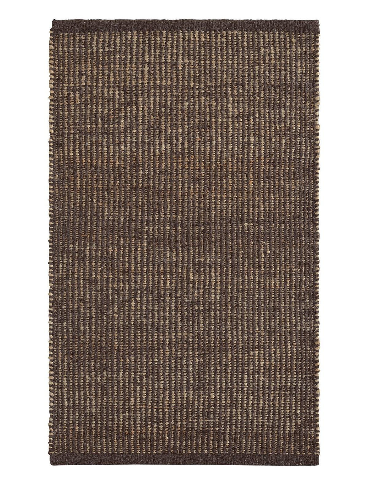 Armadillo Grange Nook Rug in Natural & Bison, a second view of the handwoven wool and jute rug in a styled interior